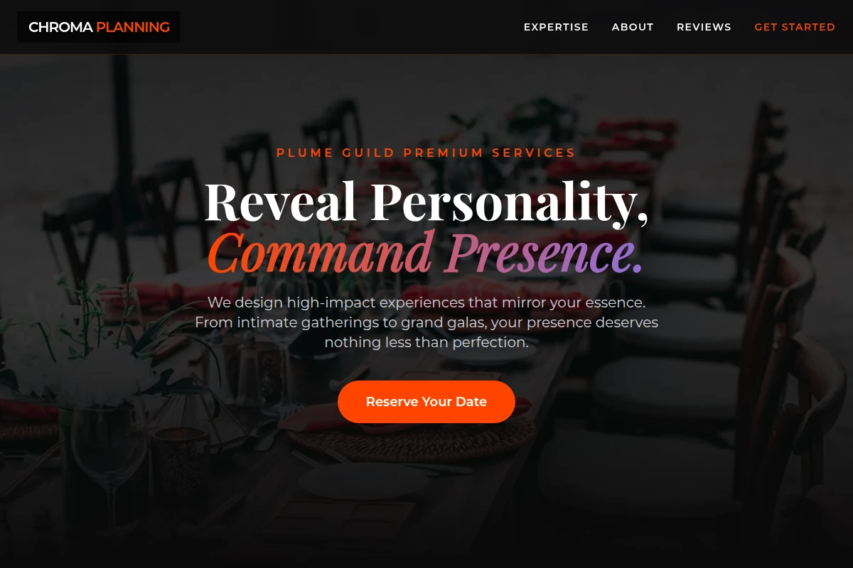 Chroma Event Planning